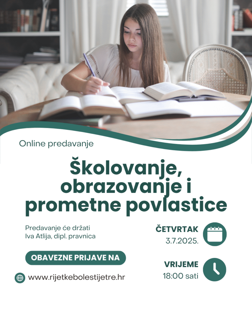 Školovanje, obrazovanje i prometne povlastice