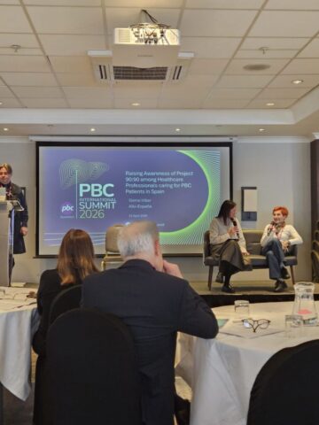 Gema Iribar, ALBI Španjolska prezentira podizanje svijesti o PBC-u u sklopu Projekta 90:90